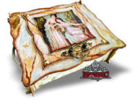 Caixa Dama Imperial - Mármore Calacatta Oro 2
