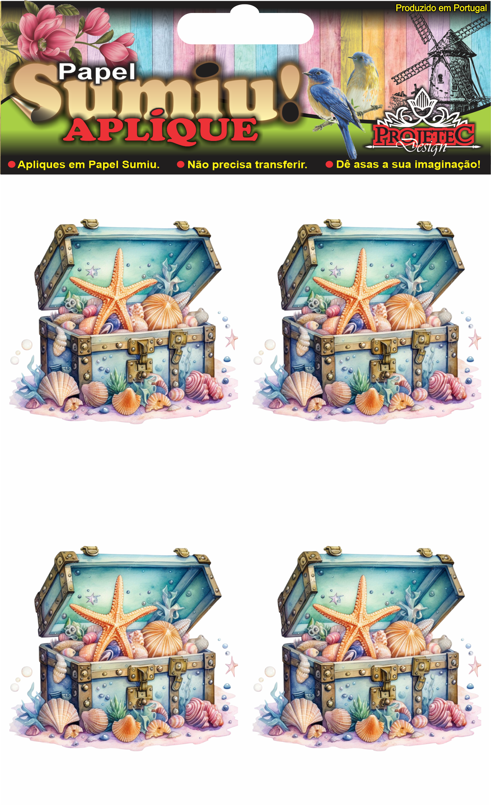 Papel Sumiu Aplique Verão 23 - Costas