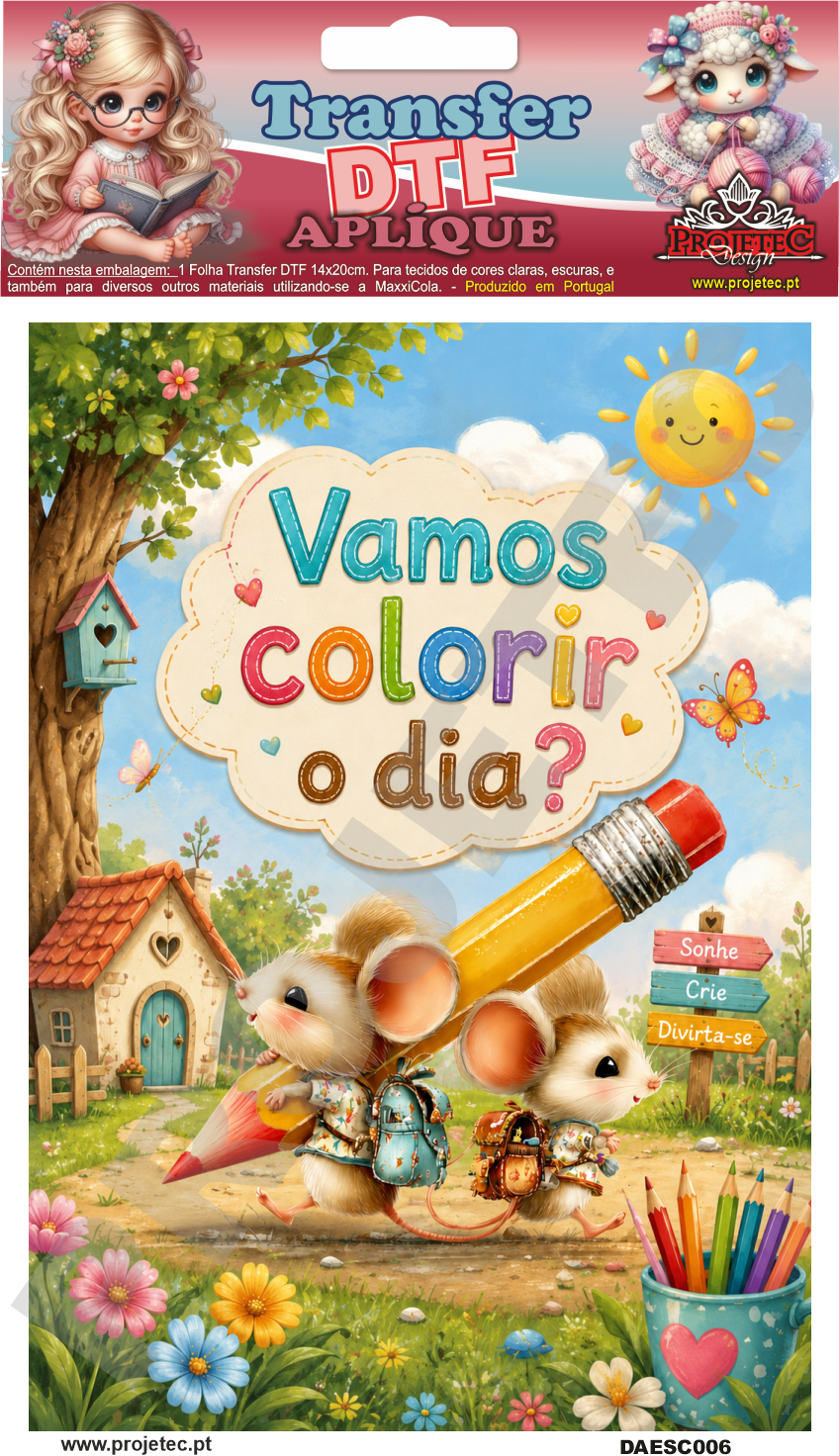 DTF APLIQUE ESCOLAR 06